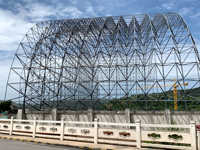 丰台山寨矿储煤棚网架