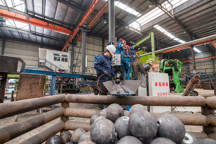 丰台网架配件-螺栓球加工车间